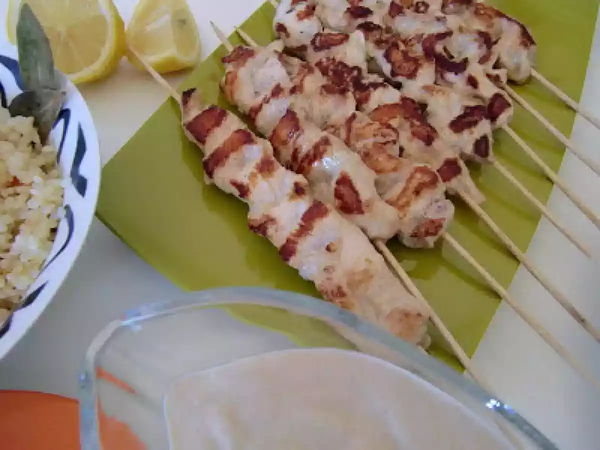 Satay de pollo con salsa de cacahuetes - foto 3