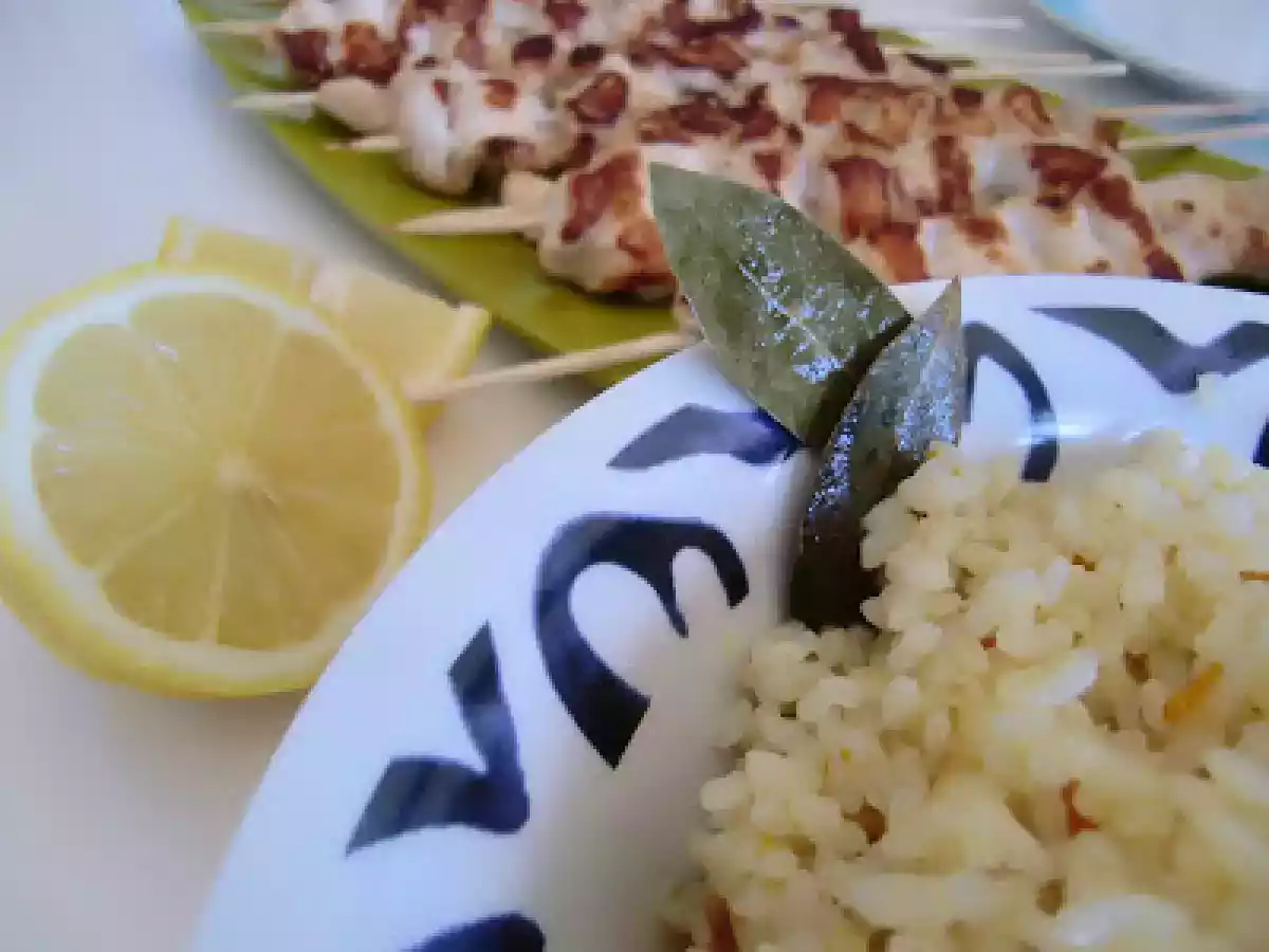 Satay de pollo con salsa de cacahuetes - foto 5