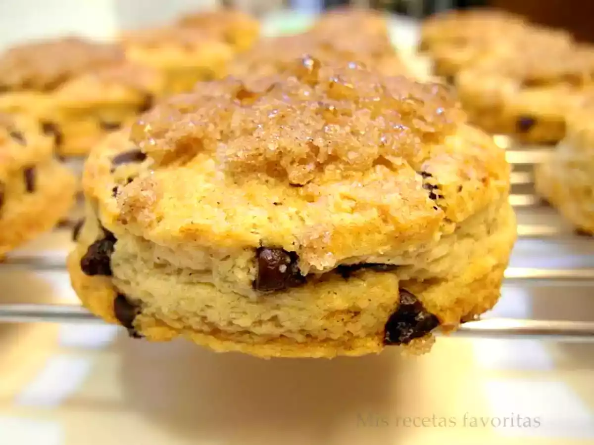 Scones de chocolate y canela - foto 2