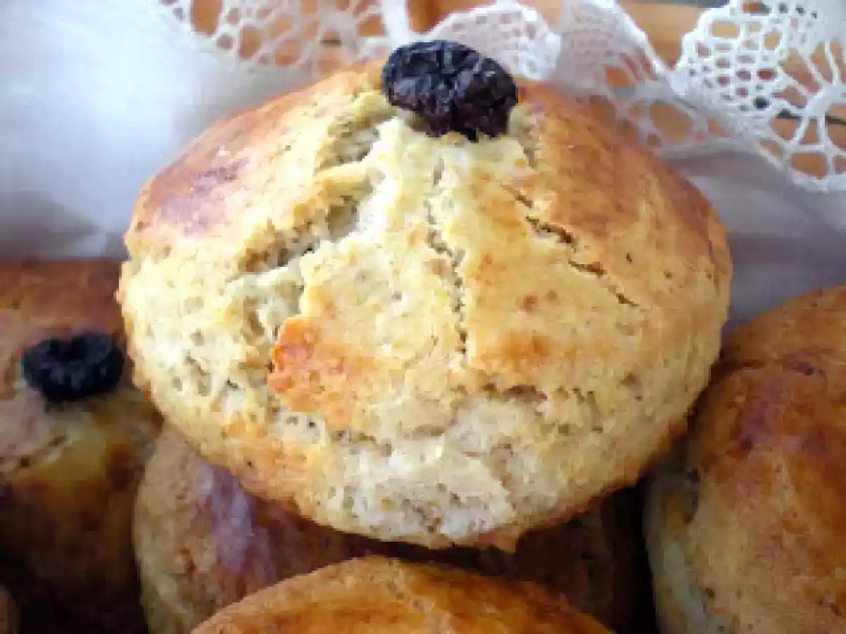 Scones de queso y frutos secos. Paso a paso. - foto 2