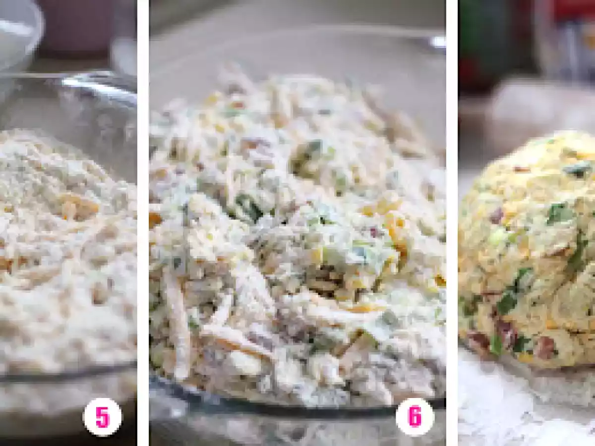 Scones de Tocineta Ahumada y Queso Cheddar - foto 3