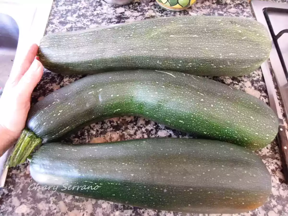 Secado de calabacines