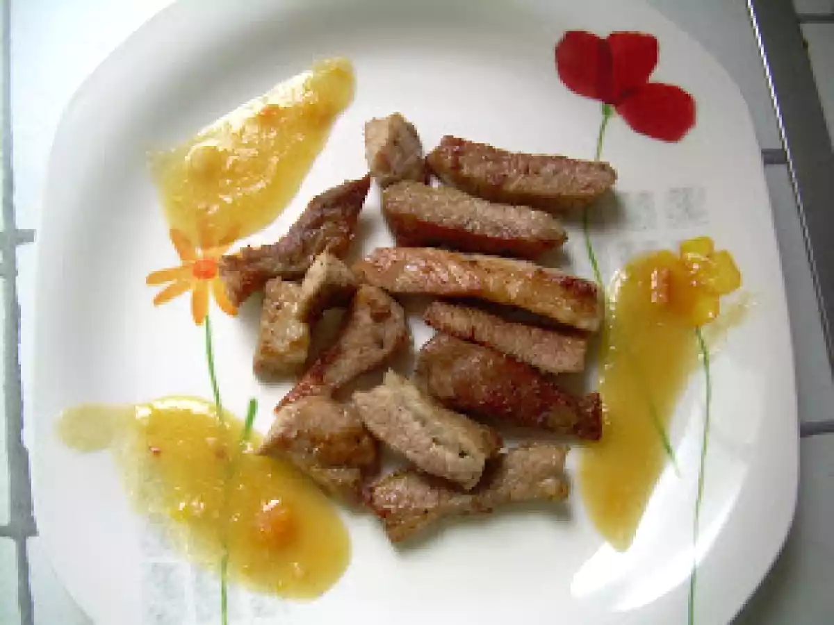 Secreto ibérico con salsa de naranja - foto 2