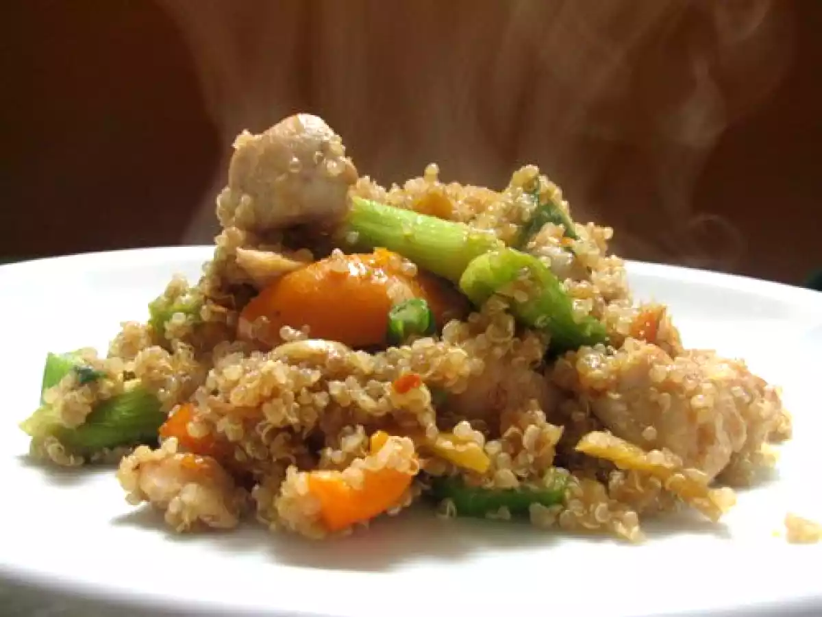 Segundo chaufa de quinua