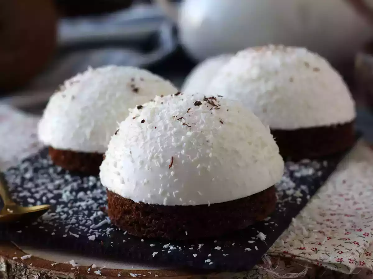 Semiesferas de chocolate y coco: ¡Tan bonitas como deliciosas! - foto 3