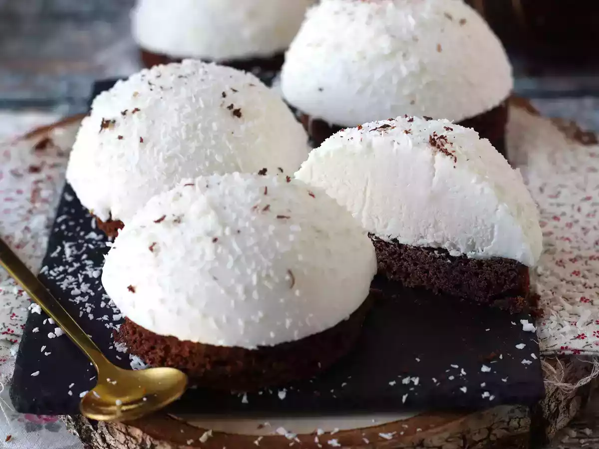 Semiesferas de chocolate y coco: ¡Tan bonitas como deliciosas! - foto 4