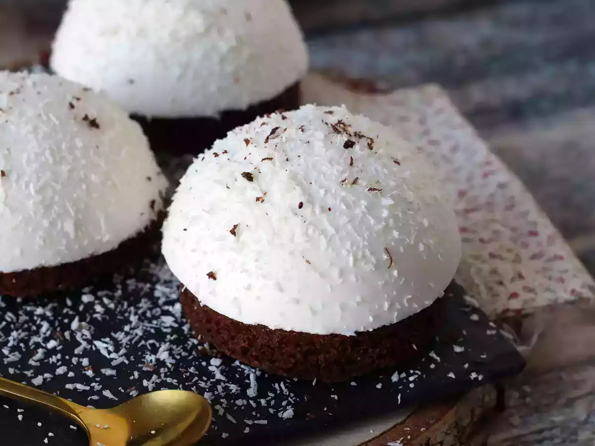 Semiesferas de chocolate y coco: ¡Tan bonitas como deliciosas! - foto 5