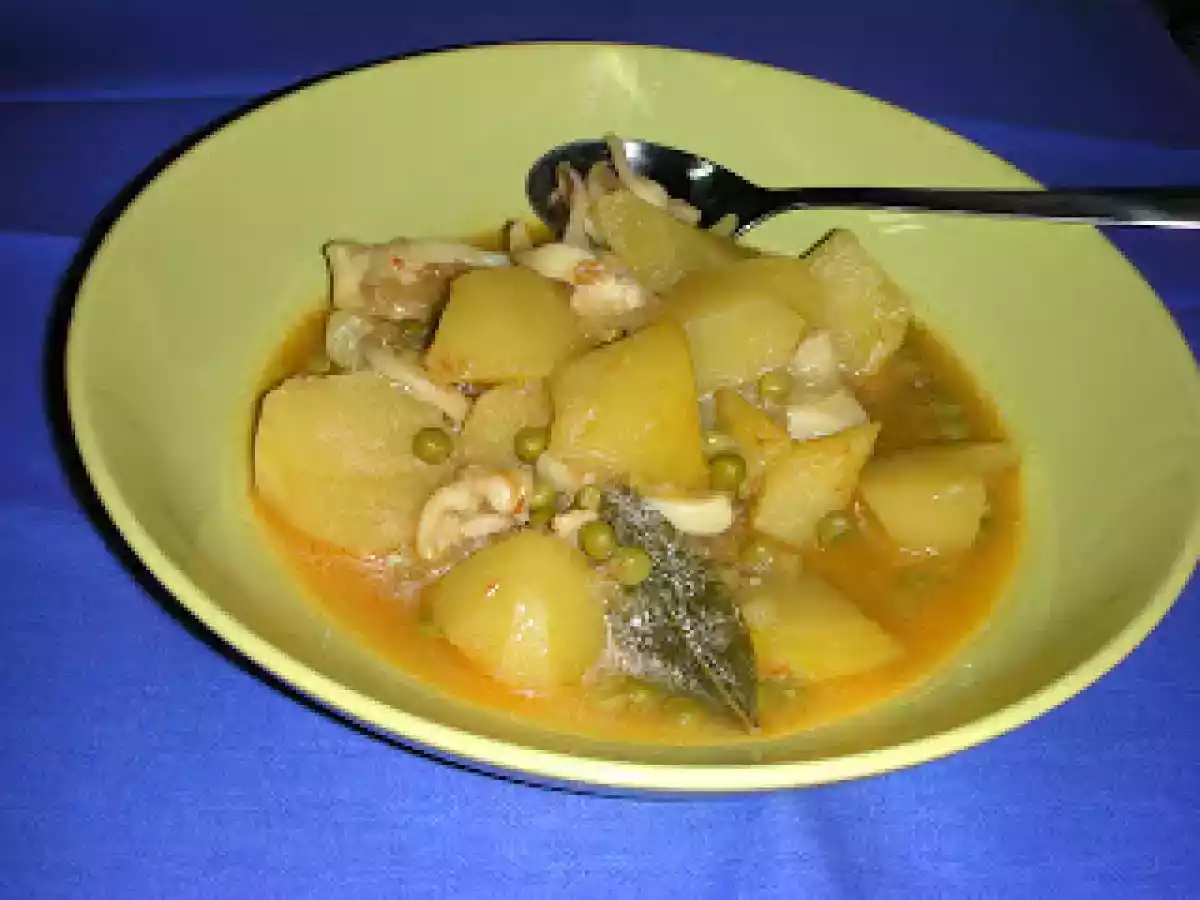 Sepia con patatas (Fussioncook)