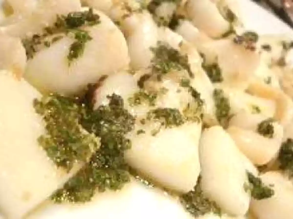 Seppia in salsa verde (Sepia en salsa verde)