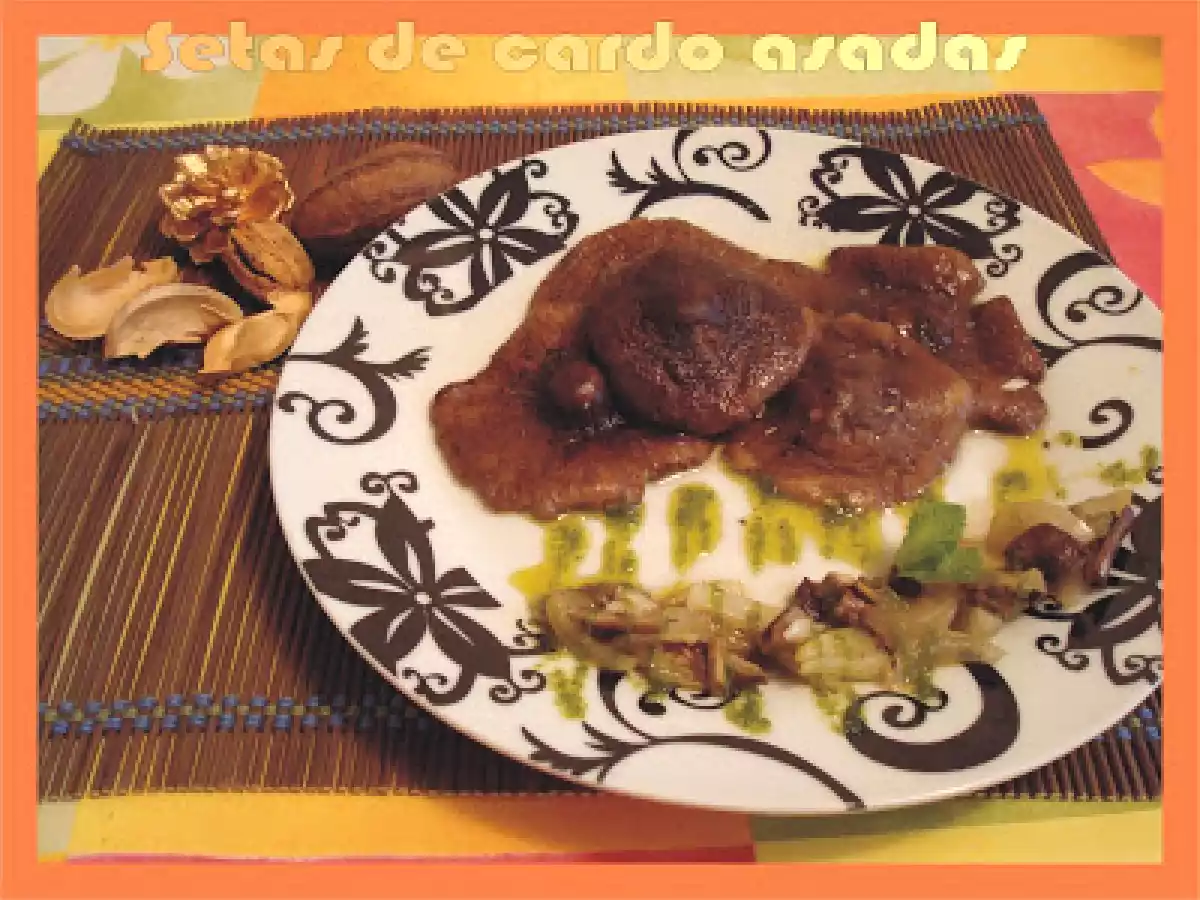 SETAS DE CARDO ASADAS - foto 2