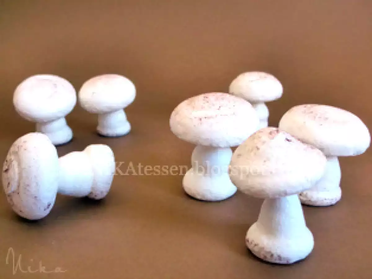 Setas de merengue francés