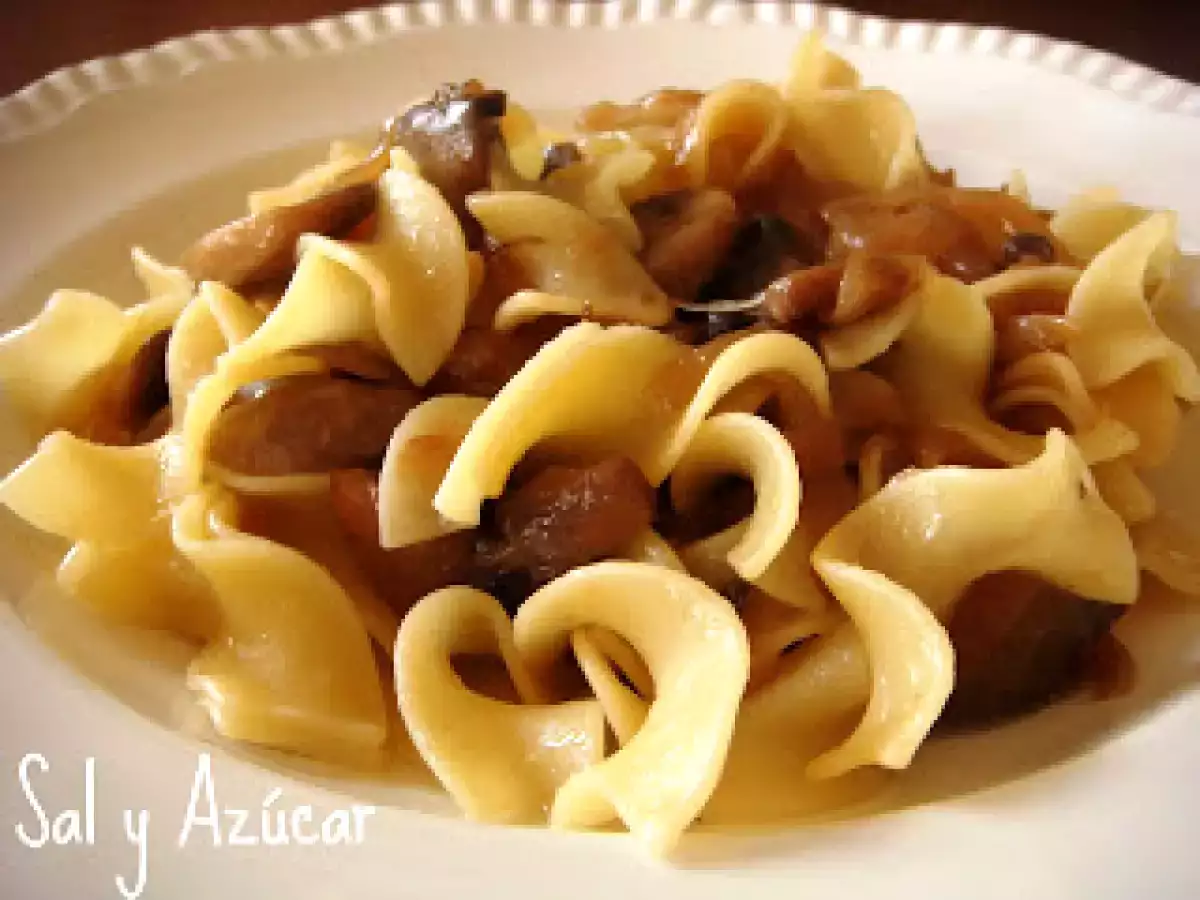 SEVILLANAS CON CEBOLLA Y CHAMPIÑONES - foto 3