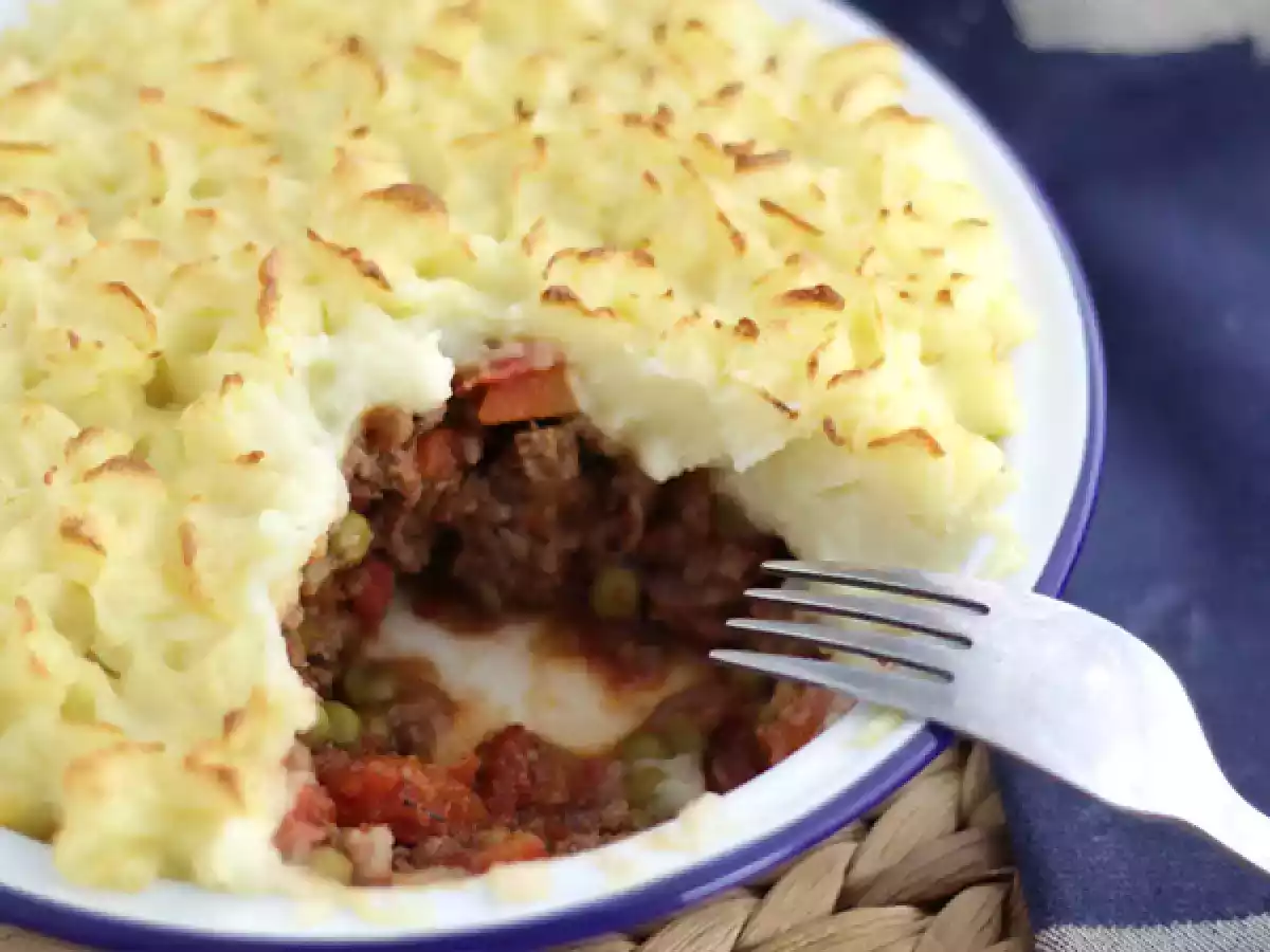Shepherd's pie, pastel de carne inglés - foto 4