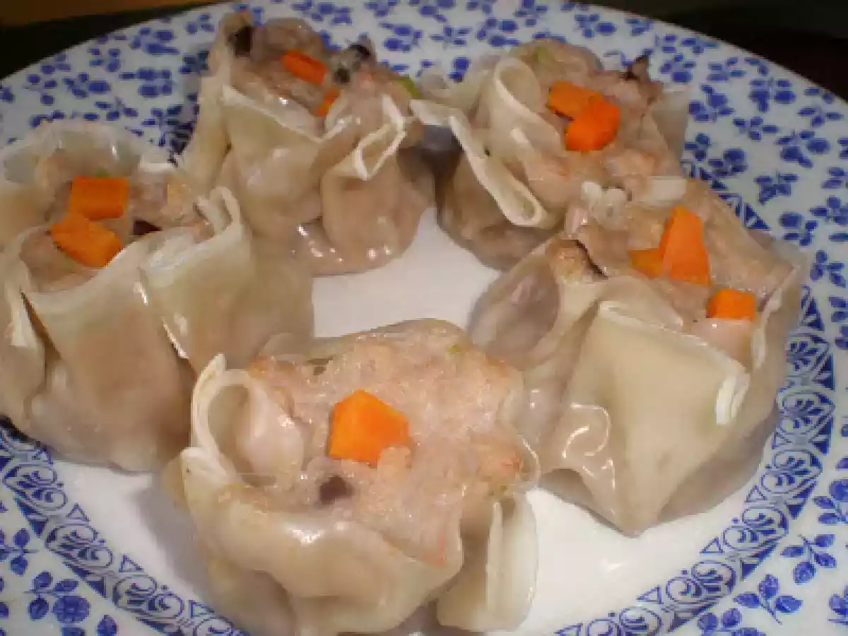 Shumai, o dim sum. Empanadillas chinas - foto 2