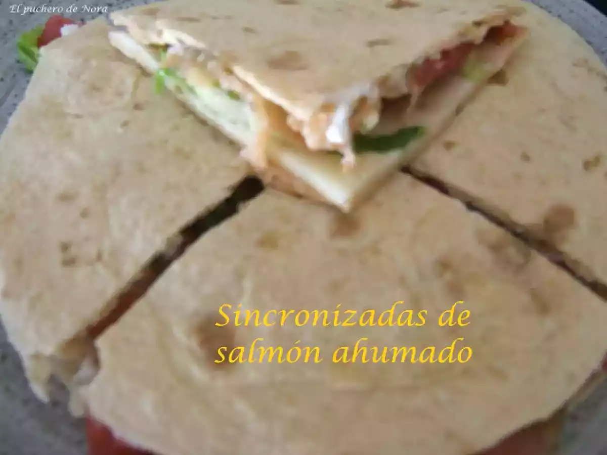 Sincronizadas de salmón ahumado. - foto 4