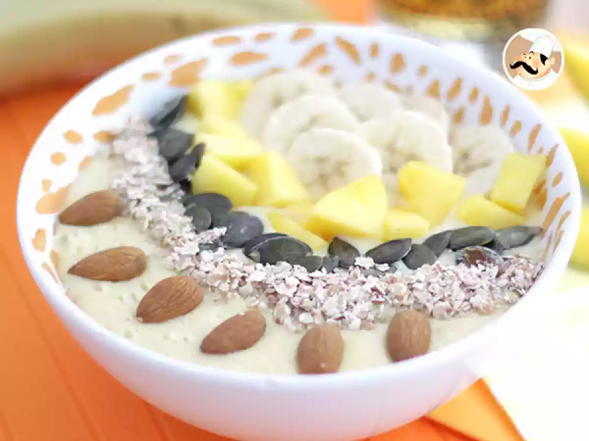 Smoothie bowl mango y plátano - foto 3