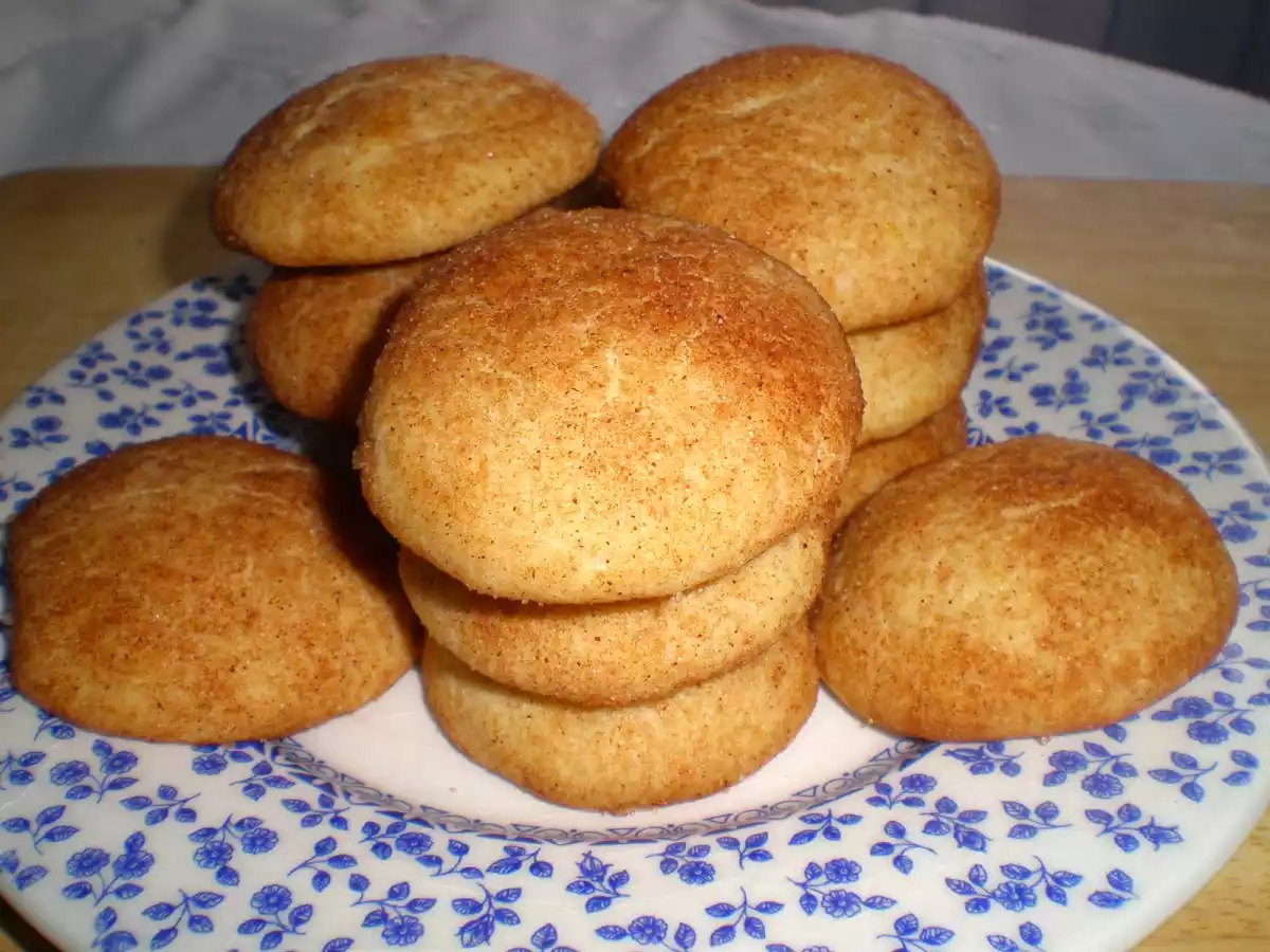 Snickerdoodles, galletas con azúcar y canela