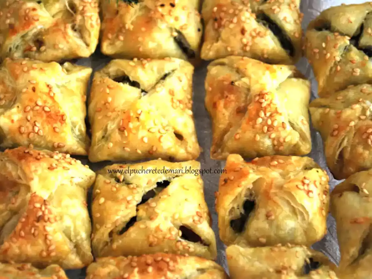 Sobrecitos de acelgas con bacon - foto 2