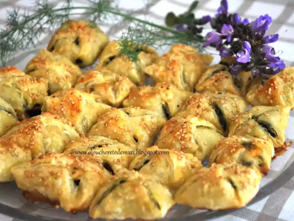 Sobrecitos de acelgas con bacon - foto 6