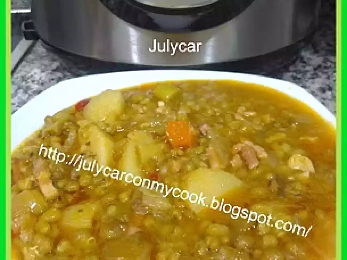 Soja verde con beicon y chistorra olla GM D - foto 2