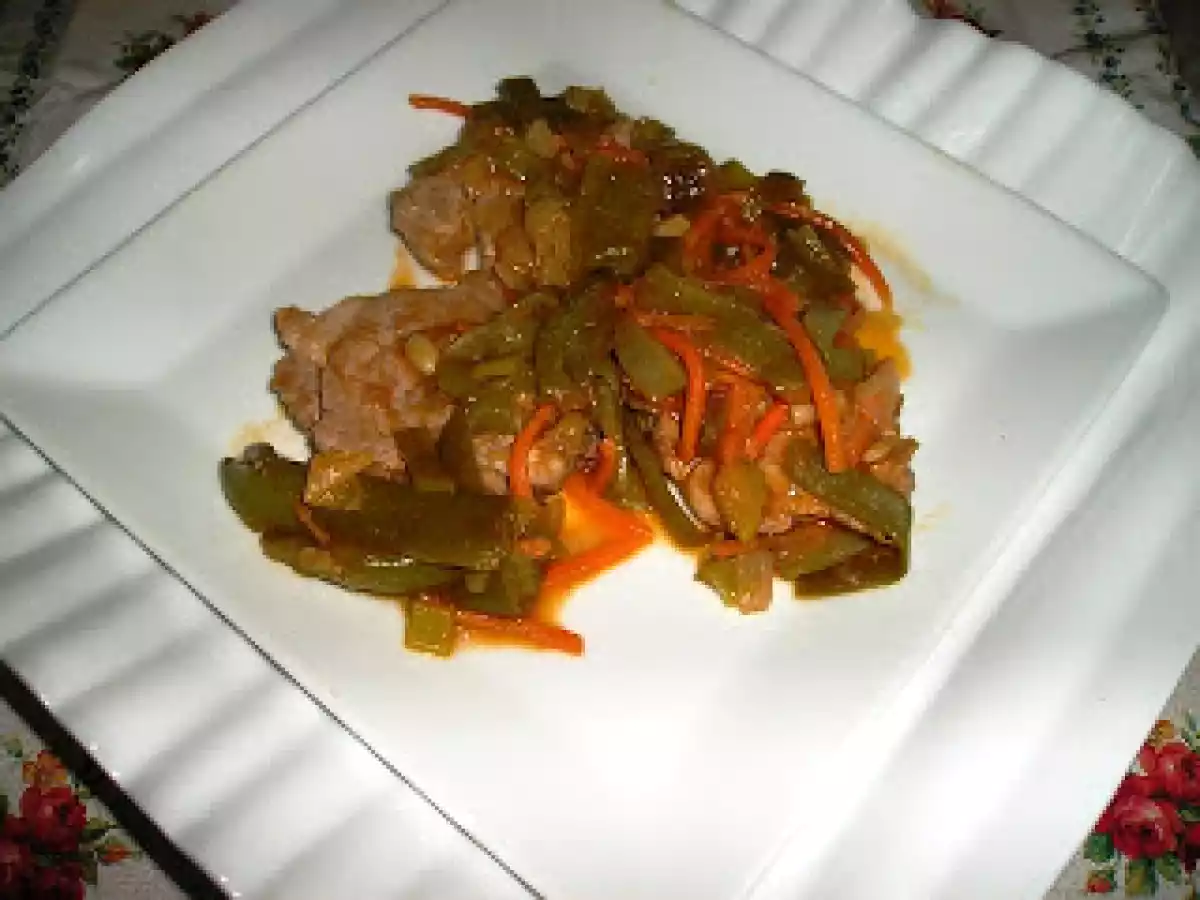 Solomillo a la plancha con pochado de verduras - foto 3