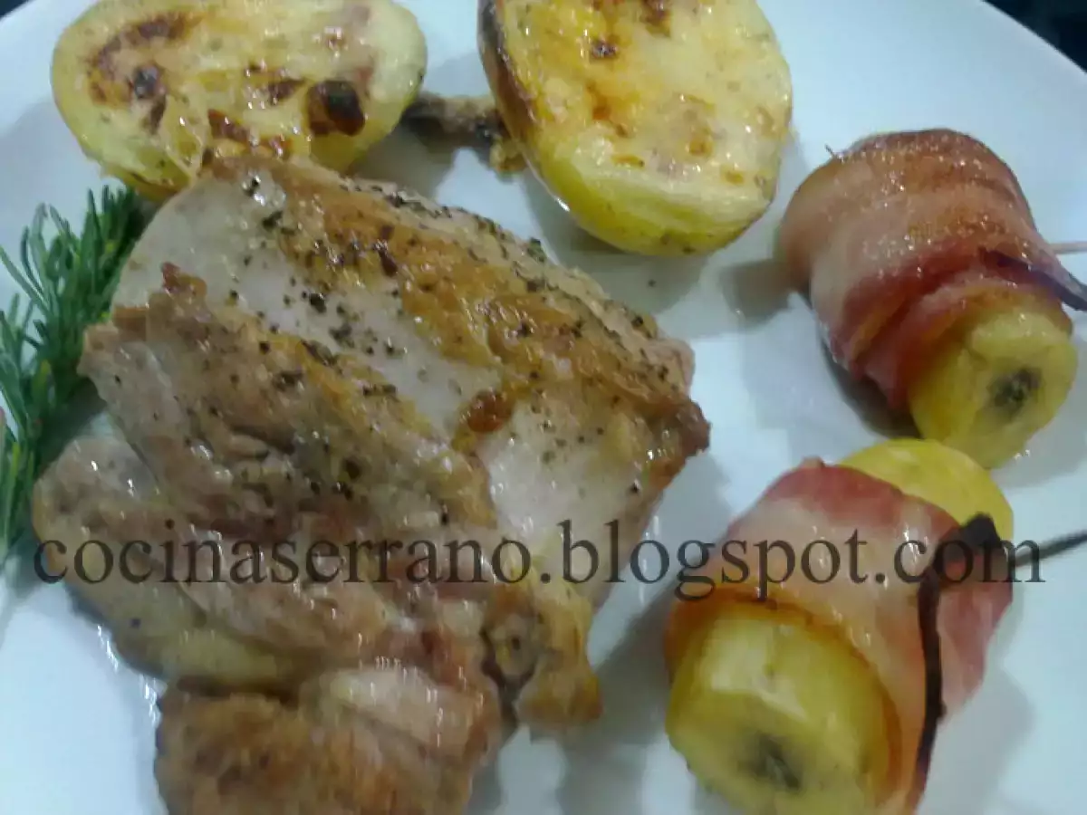 SOLOMILLO AL JEREZ CON GUARNICIÓN - foto 2