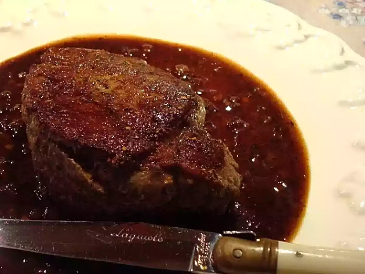 Solomillo al vino de madeira