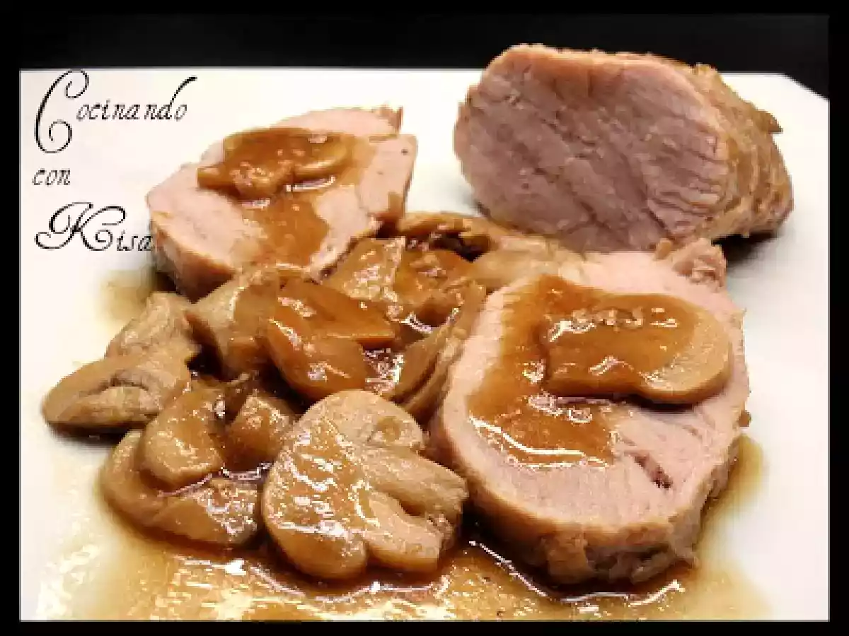 Solomillo con Champiñon en Salsa de Soja (fussioncook)