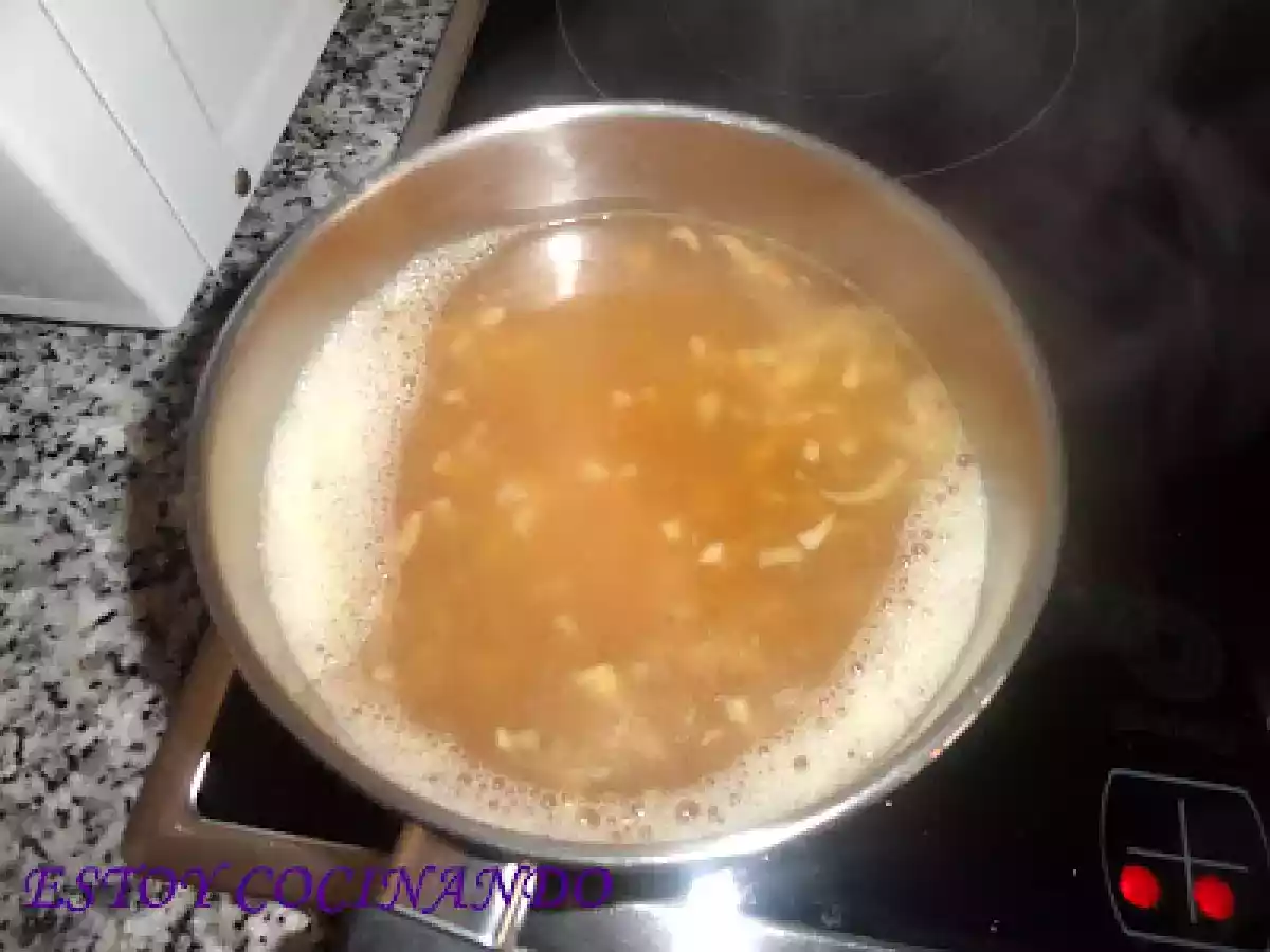 Solomillo con miel y cebolla de regreso - foto 2