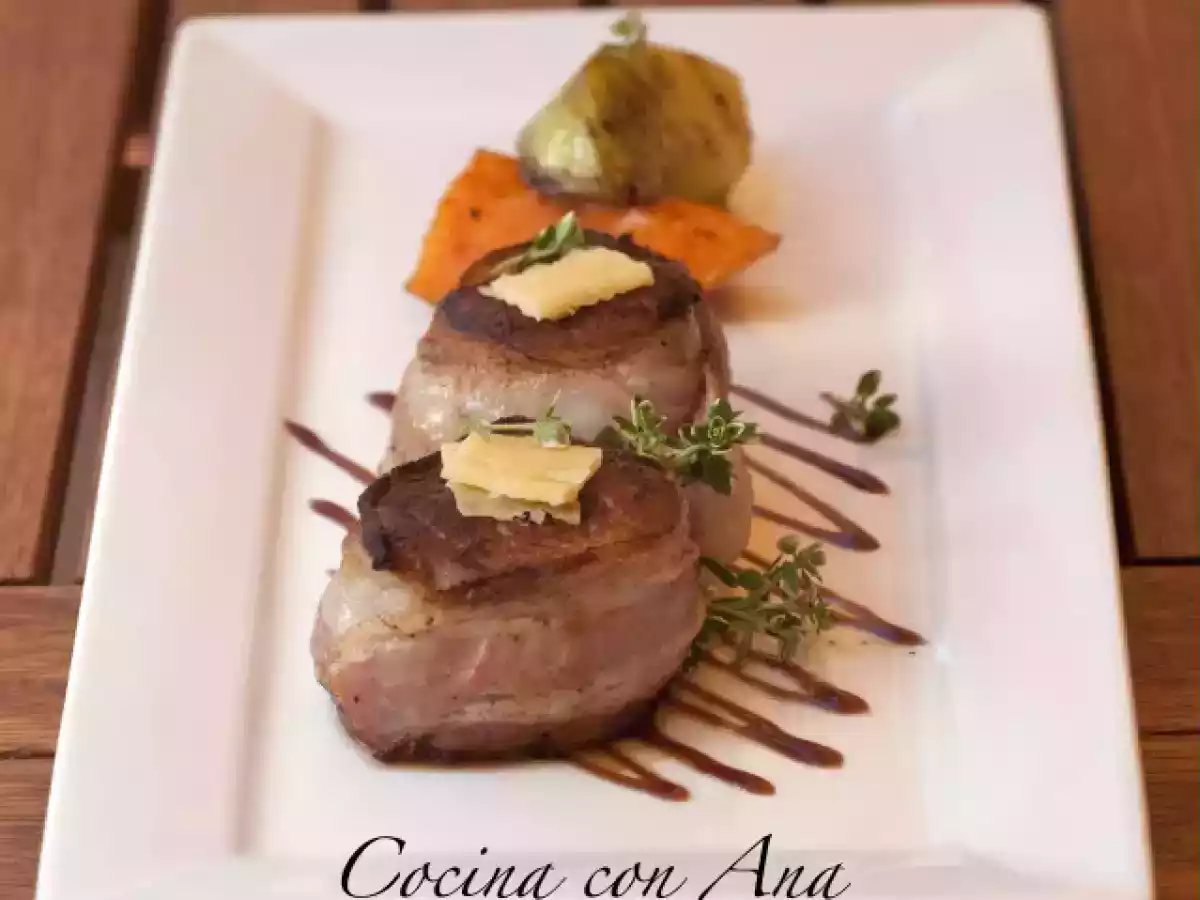 Solomillo con pétalos de queso - foto 2
