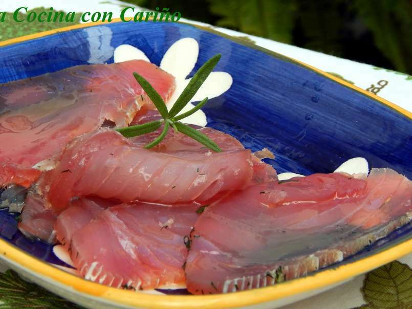 Solomillo de atún marinado, foto 1