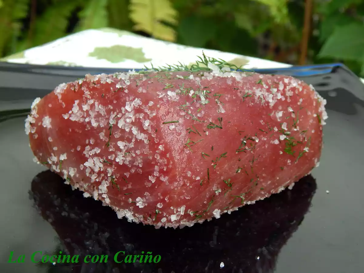 Solomillo de atún marinado - foto 3