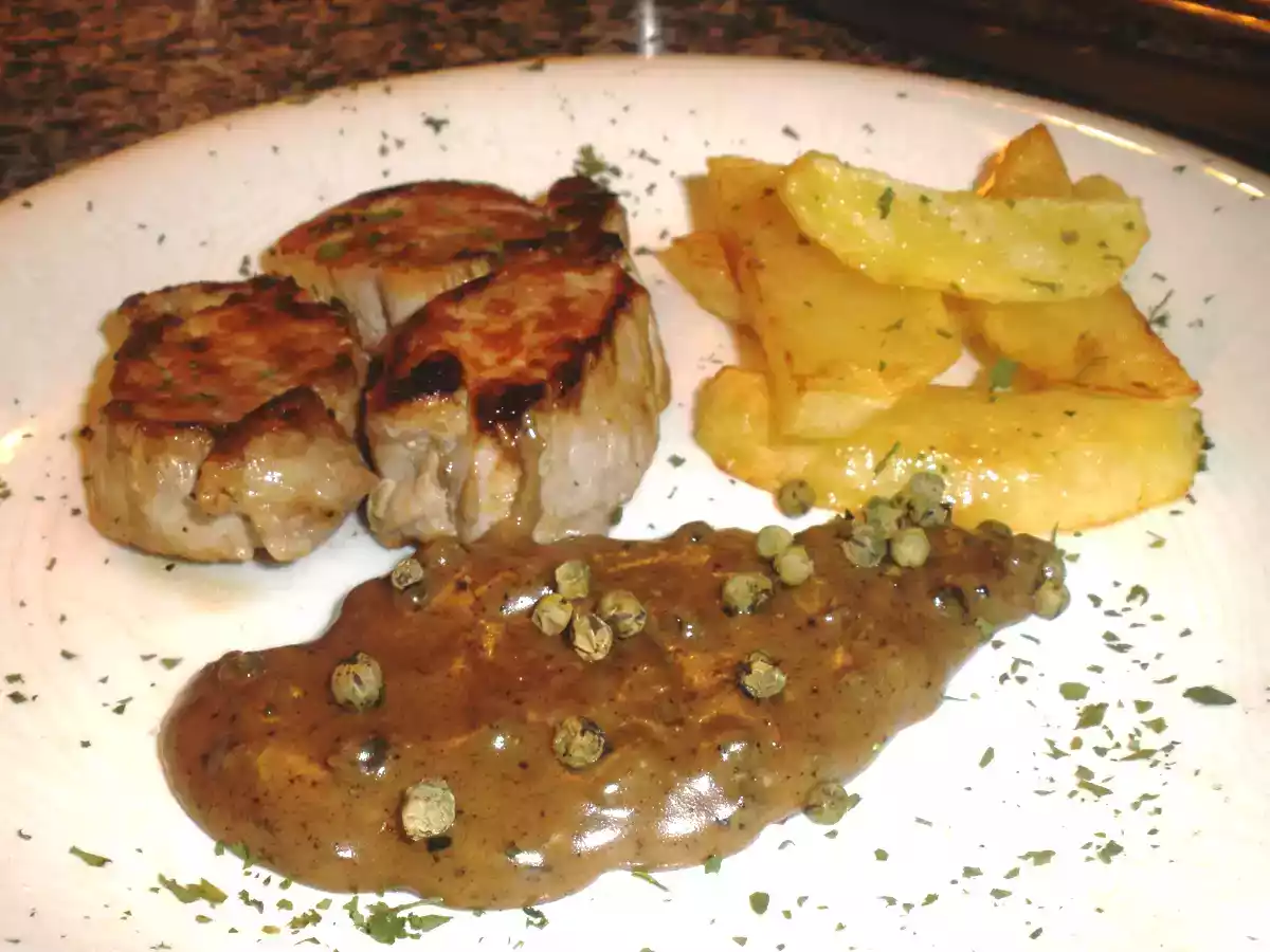 Solomillo de Cerdo a la Pimienta