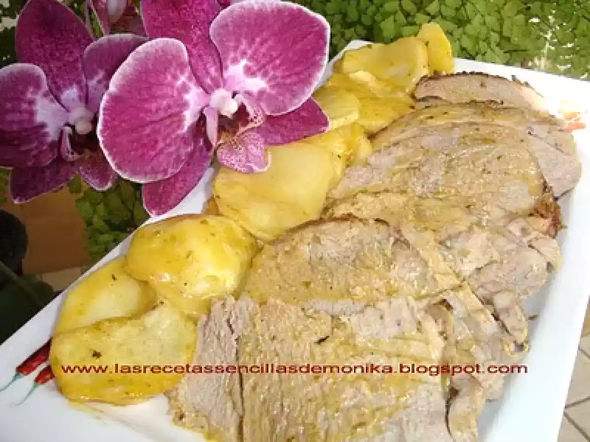 Solomillo de cerdo al horno