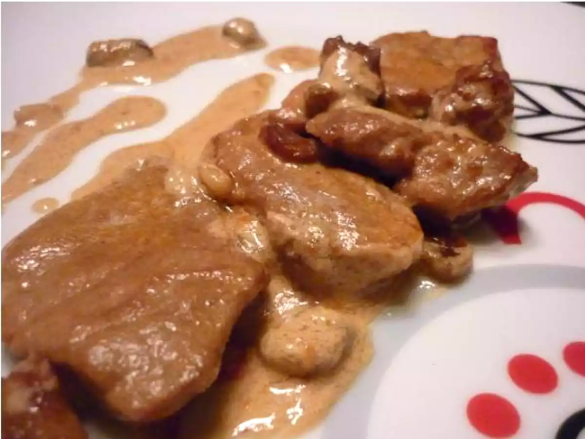 Solomillo de cerdo al Pedro Ximénez