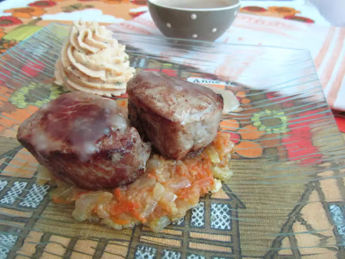 Solomillo de Cerdo con Fritada de Manzana