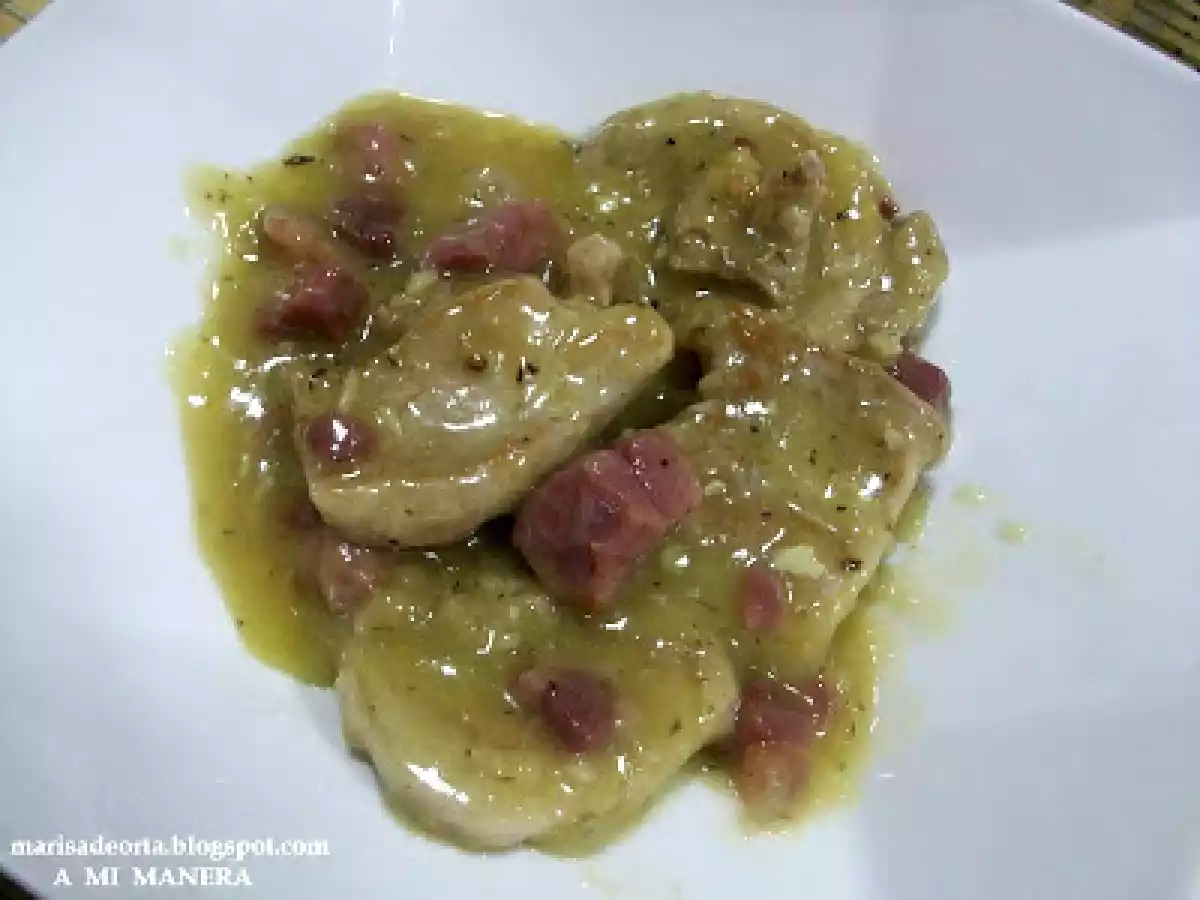 SOLOMILLO DE CERDO CON JAMÓN SERRANO