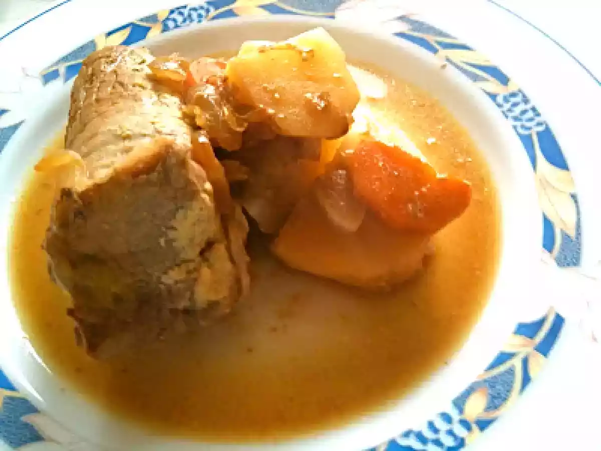 Solomillo de cerdo con mostaza al PX