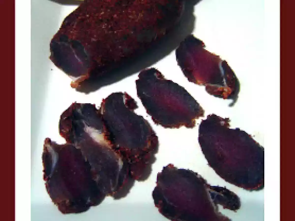 Solomillo de cerdo curado en sal gruesa