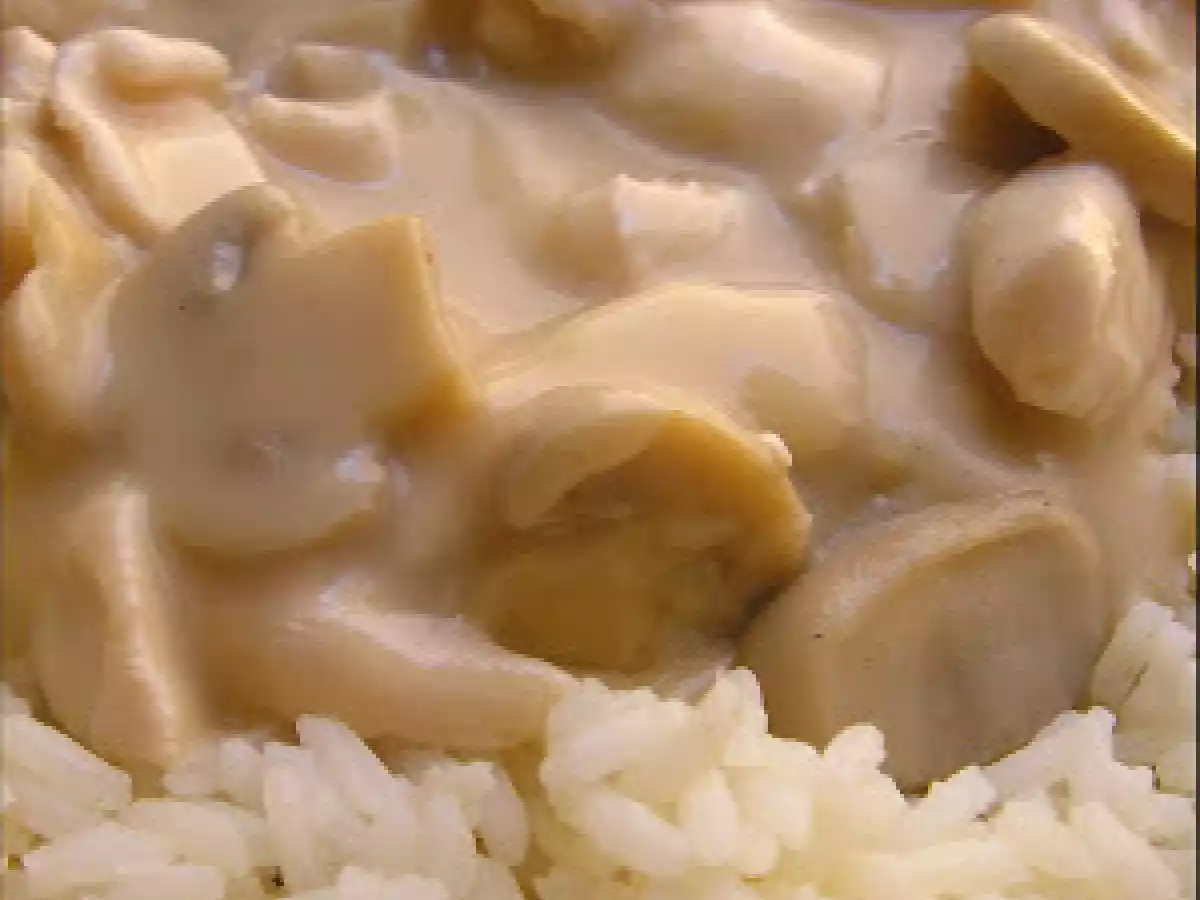 Solomillo de pollo en salsa con arroz blanco (thermomix) - foto 2