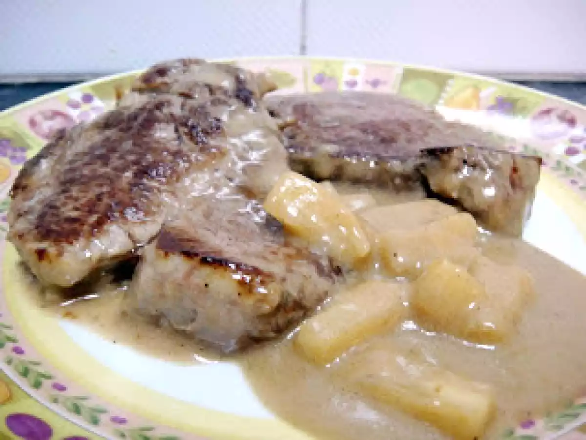 Solomillo de ternera en salsa de piña - foto 2