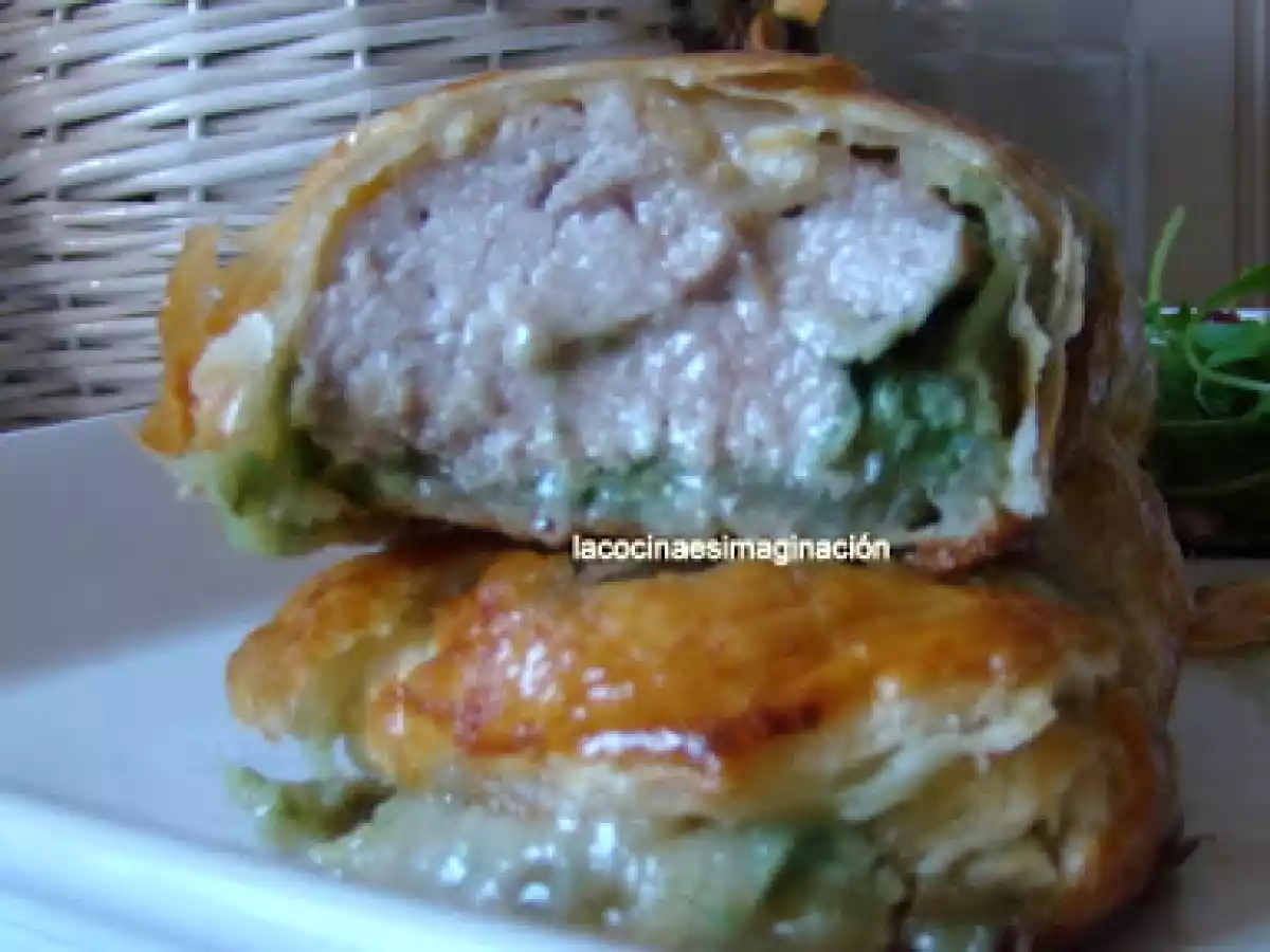 Solomillo en hojaldre con mostaza verde e Idiazábal - foto 2