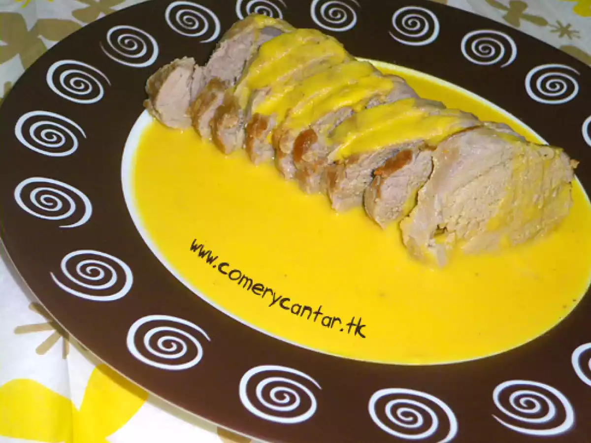 Solomillo en salsa de naranja y canela