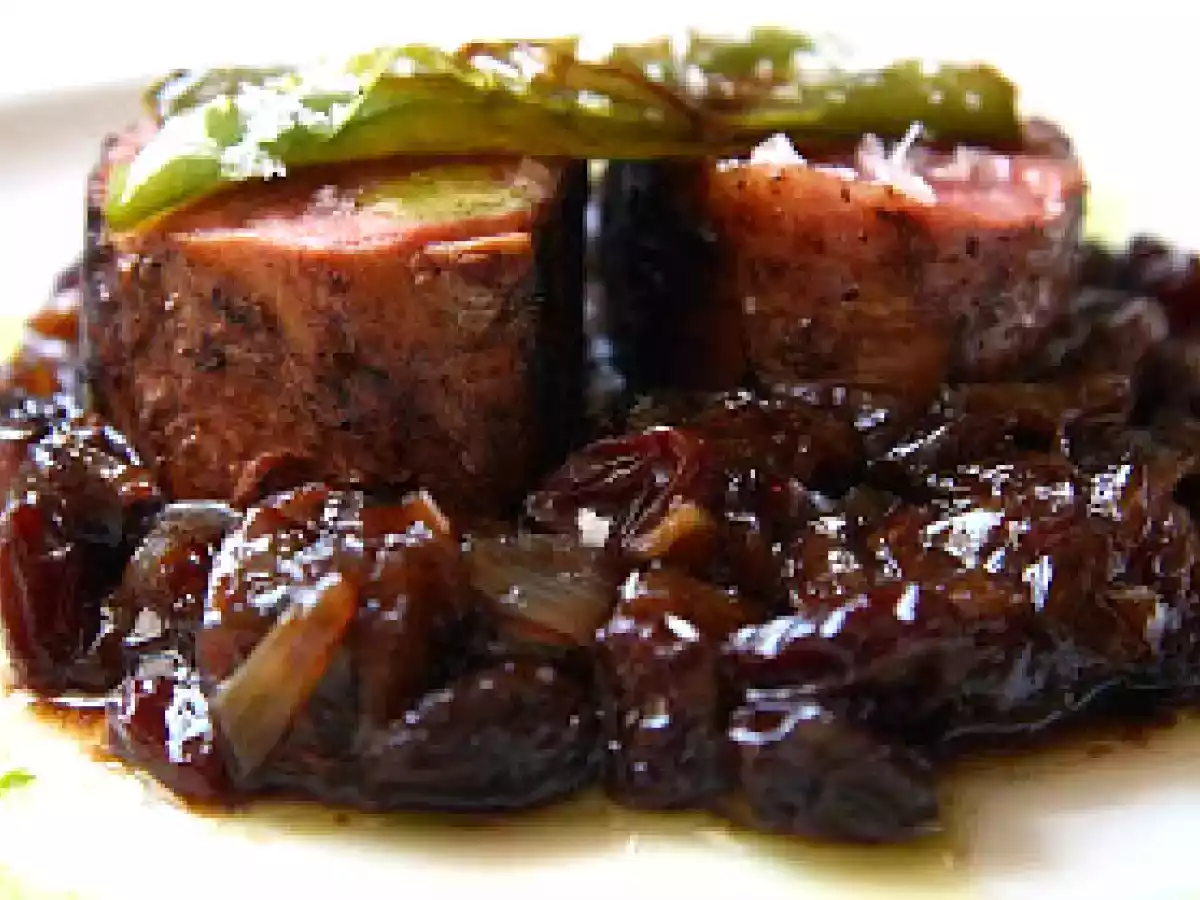 Solomillo ibérico al Pedro Ximenez