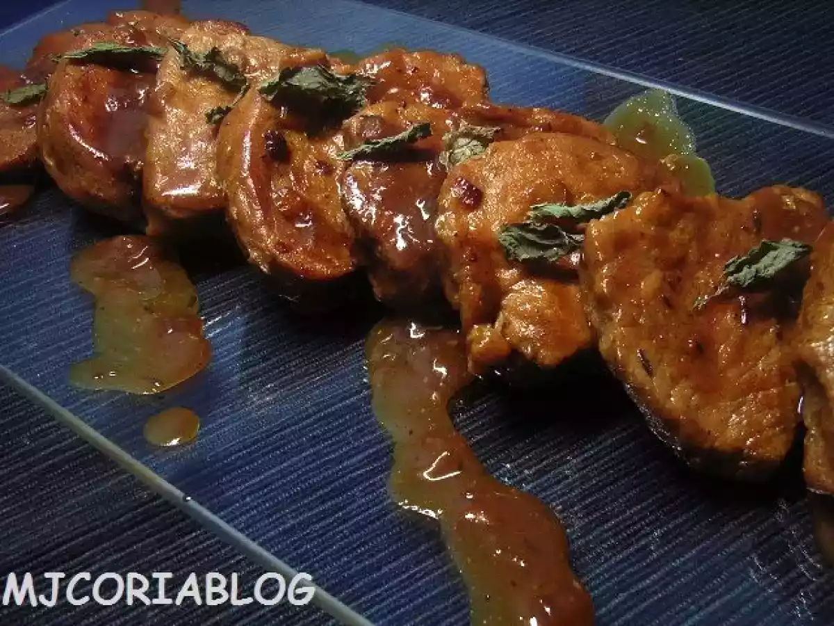 Solomillo mozarabe picante