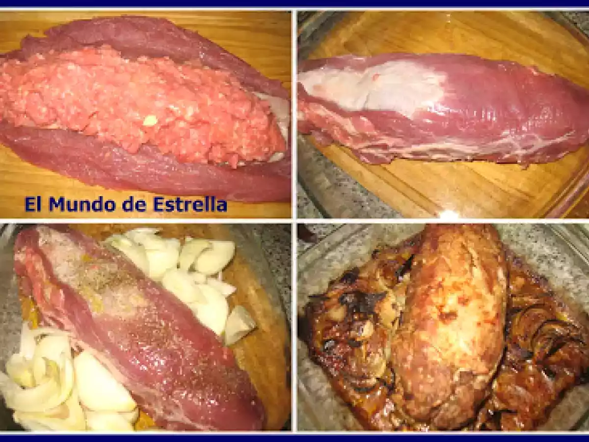 Solomillo relleno
