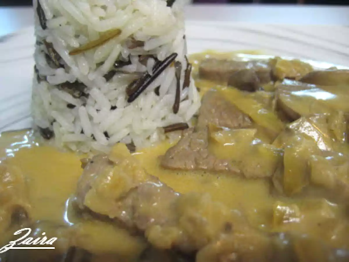 Solomillo Strogonoff