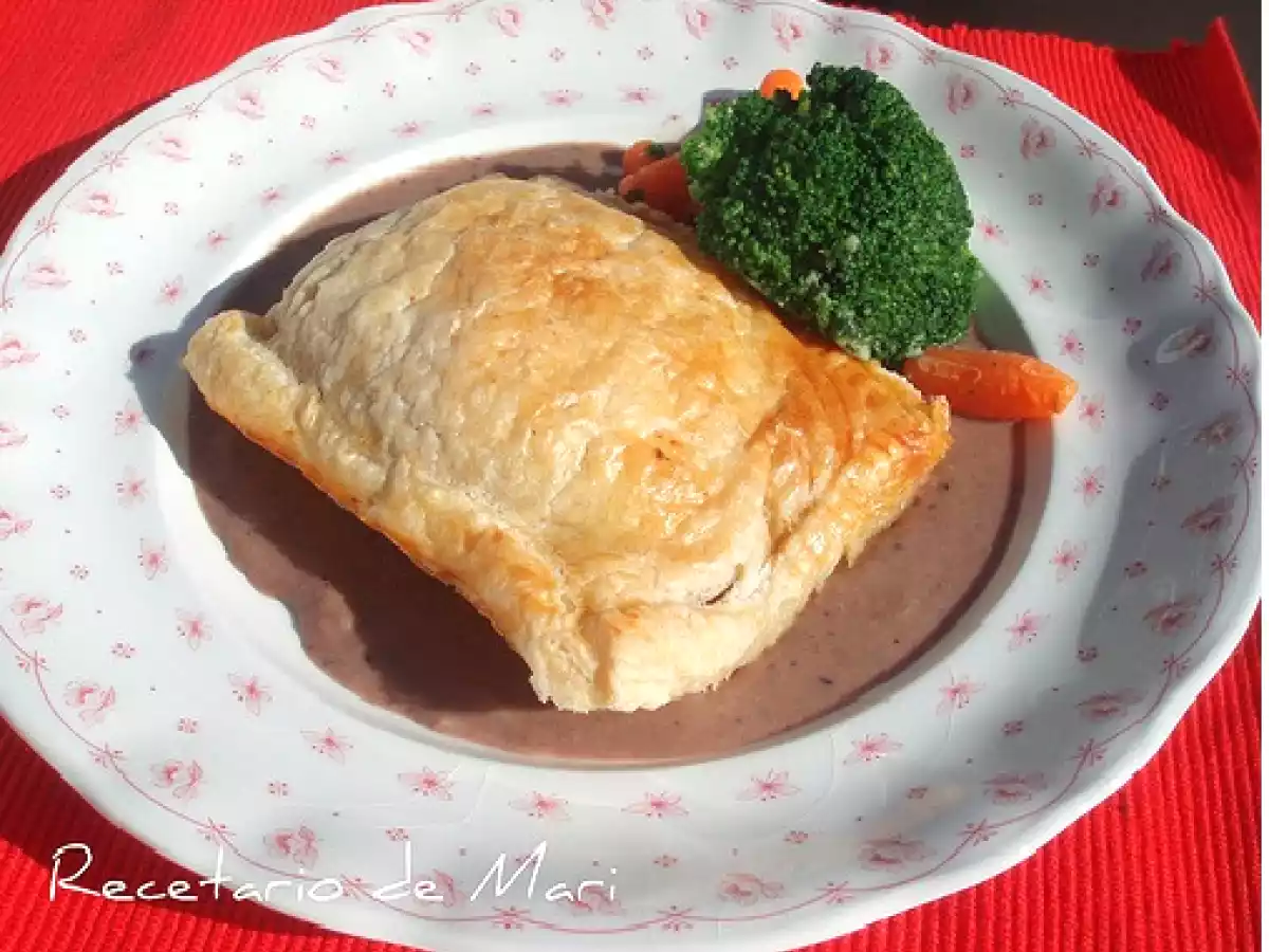 Solomillo wellington con salsa de arándanos - foto 3