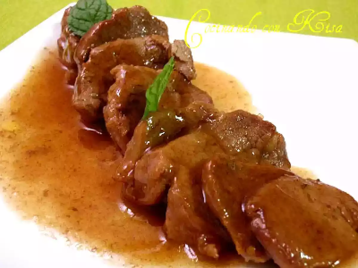 Solomillos al Pedro Ximenez con Miel (fussioncook)