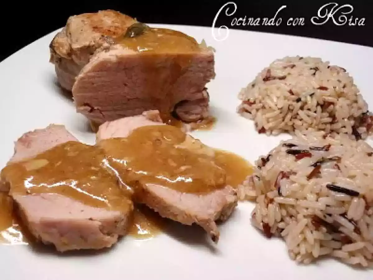 Solomillos en salsa de anchoas (fussioncook)